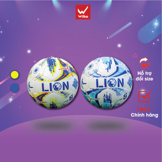 Quả Bóng Đá Wika Lion Chính Hãng Thiết Kế Chuẩn 4 Lớp Cơ Bản, Khâu Thủ Công Đạt Chuẩn Fifa