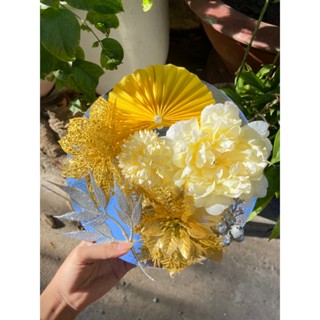 Set phụ kiện làm tháp oản, tháp bánh, tháp bia, tháp nước ngọt tài lộc trang trí Tết ( Tặng kèm keo nến)