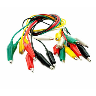 Dây kẹp cá sấu 2 đầu chiều dài 46cm chóng tĩnh điện
