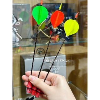 Cọng đèn vặn lắp phao câu cá