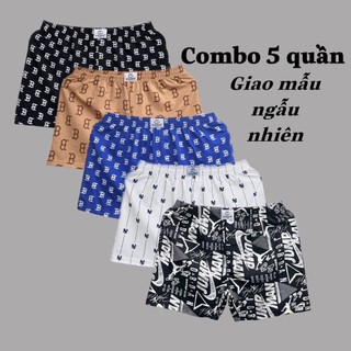 Combo Quần đùi nam Seven Boxer thun co giãn