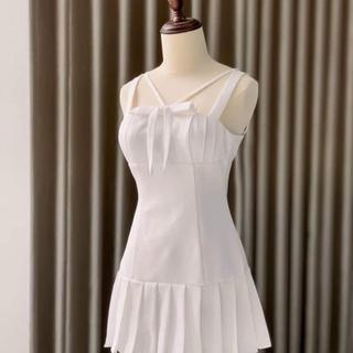 Váy 2 dây xếp ly