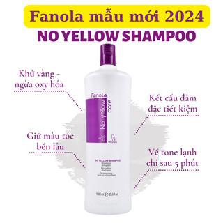 [CHÍNH HÃNG] Dầu gội khử vàng Fanola 1000ml