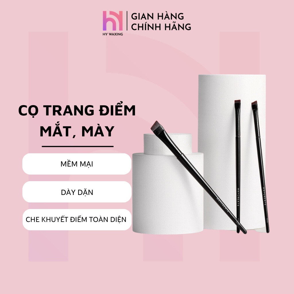 Cọ Kẻ Mắt & Kẻ Khuôn Chân Mày HY WAXING Sắc Nét Hoàn Hảo Đa Công Dụng CI-050