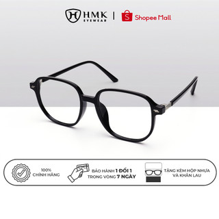 Gọng Kính Cận Nhựa HMK Eyewear Dáng Vuông Thời Trang, Phù Hợp Dáng Mặt Tròn  - GN85058