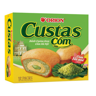 Bánh Custas nhân cốm hộp 276g