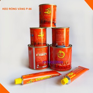 [Chính hãng] Keo dính đa năng siêu dính dùng dán vải da Simili, Keo dán dép, keo dán ghế sofa, Keo rồng vàng P66