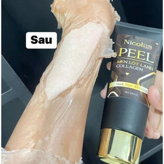 Men lột lạnh collagen nicolas 100ml chính hãng