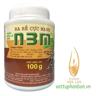 N3M - Phân Bón Lá NPK - Ra Rễ Cực Mạnh - #339A# 100g