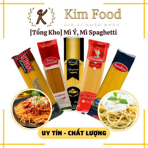 Mì Ý, Mì Spaghetti Ankara Veronelli Gói 500g, Mì Ý Làm Từ Lúa Mạch Nhập Khẩu Dùng Làm Pasta, Saghetti,...
