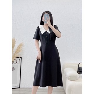 Đầm Bigsize Béo Design - Đầm Cổ Be