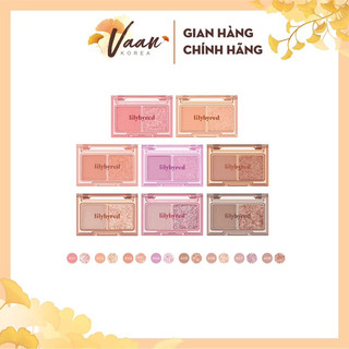 Bảng phấn mắt 2 ô Lilybyred Little Bitty Moment Eye Shadow