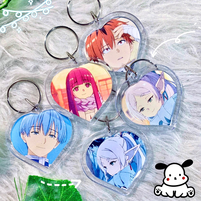 Móc Khoá Anime Frieren | Pháp Sư Tiễn Táng | Móc khoá Anime in theo yêu cầu | Himmel , Frieren , Sta