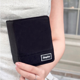 Ví VẢI & DA Simples brand Modern Wallet - Đứng