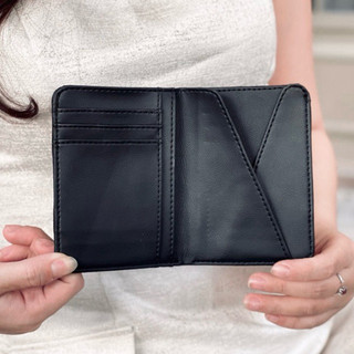 Ví VẢI & DA Simples brand Modern Wallet - Đứng