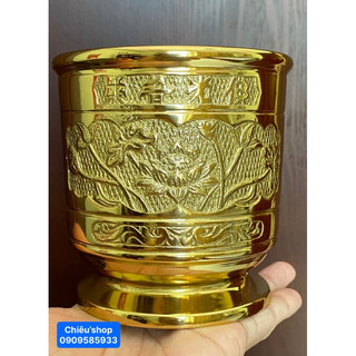 LƯ HƯƠNG ỐNG BẰNG ĐỒNG 11cm