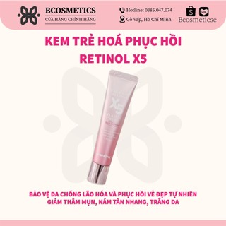Kem trẻ hoá phục hồi retinol x5 - 30ml
