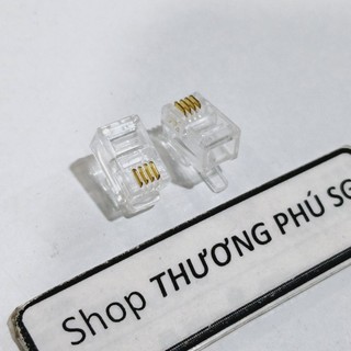 Đầu rj9 4p4c / 4 pin / bịt