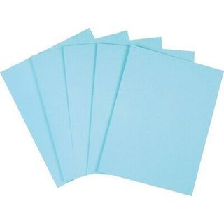 400 tờ giấy a5 72gsm màu xanh dương