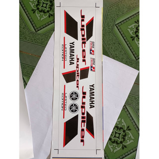 Tem rời jupiter Fi 2022 limited đen đỏ dán xe trắng