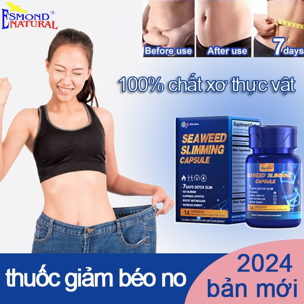 7 ngày giảm cân (1-16kg) giảm mỡ bụng ESMOND NATURAL thuốc giảm cân cấp tốc
