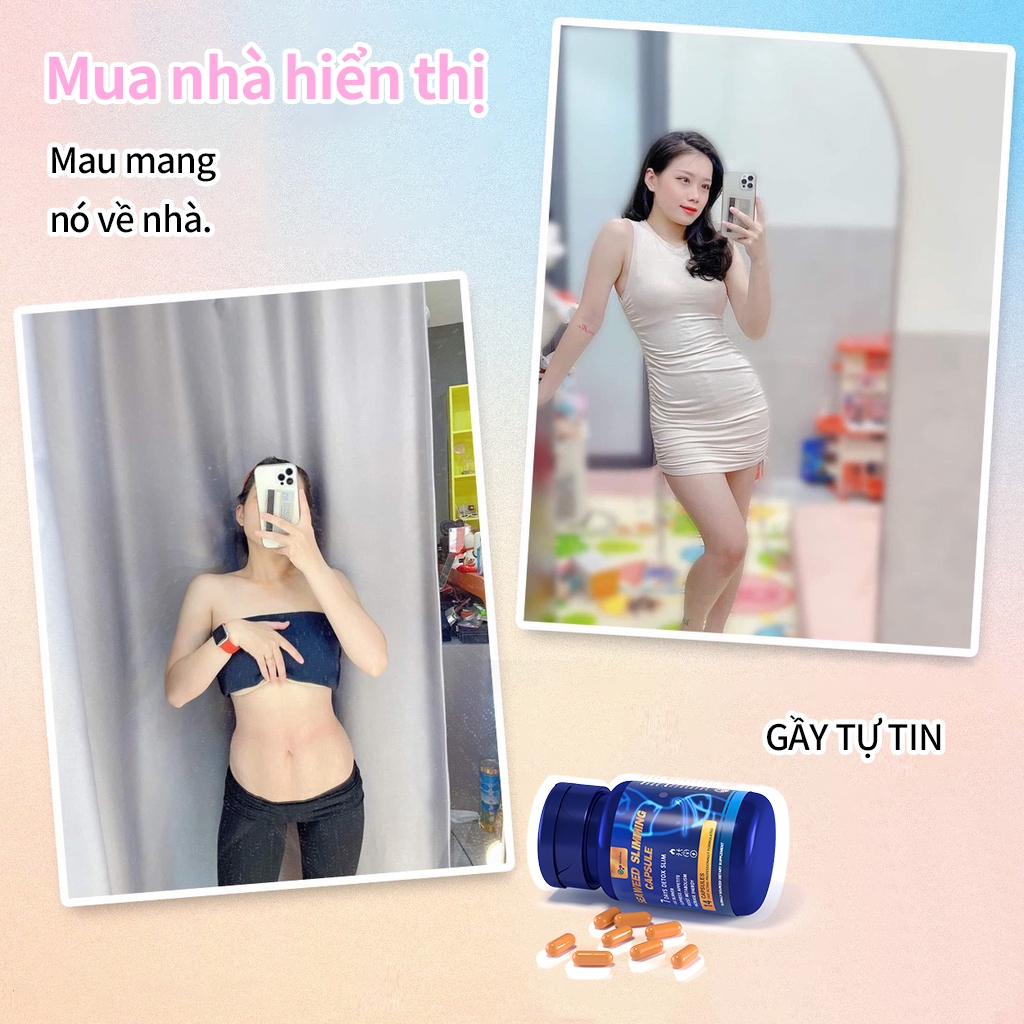7 ngày giảm cân (1-16kg) giảm mỡ bụng ESMOND NATURAL thuốc giảm cân cấp tốc