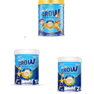 Sữa nutifood nuvi grow 1/2 và 4 lon 900g