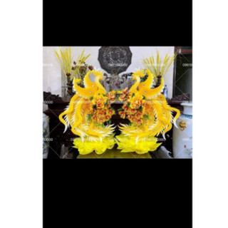 1đôi công oản làm tháp bánh tháp nước