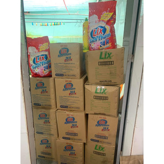 ( RẺ NHẤT SHOPEE) Bột Giặt Lix 5.5KG TẶNG KÈM NRC  Dùng Cho Giặt Tay Và Giặt Máy-NƯỚC GIẶT ECO 3L CHÍNH HÃNG