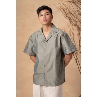Áo bướm thêu cuban shirt
