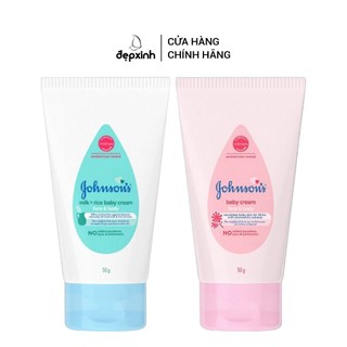 Kem dưỡng da Johnsons Baby Cream 50g