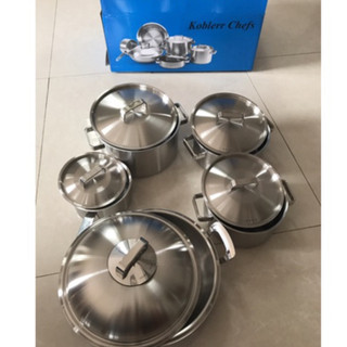 Bộ Nồi Cao Cấp Koblerr Chefs món nấu được tất cả mọi loại bếp - không kén bếp