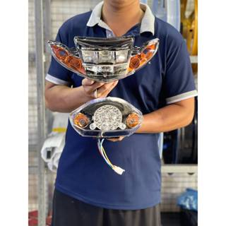  Combo chóa 2 tầng + đèn hậu APPI lắp Sirius 