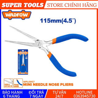 Đồ nghề wadfow kềm mũi kim mini 4.5" wpl0957