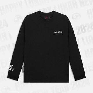Áo thun needs of wisdom basic long sleeve tee - black - local brand chính hãng