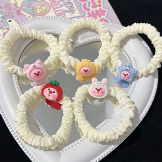 Dây buộc tóc nịt cột tóc scrunchies loopy đáng yêu