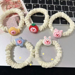 Dây buộc tóc nịt cột tóc scrunchies loopy đáng yêu