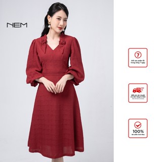 [ Chính Hãng ] Đầm nữ thiết kế cao cấp NEM Fashion 14662 giá tốt