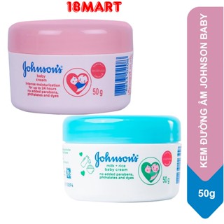 Kem dưỡng ẩm Johnson Baby Milk Cream 50g Thái Lan