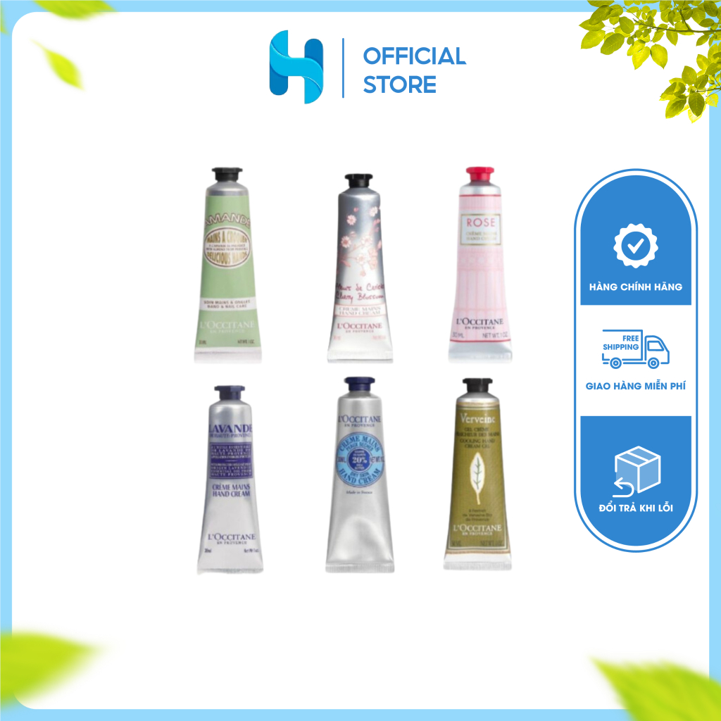 Kem Dưỡng Da Tay L'Occitane / Loccitane Siêu Thơm