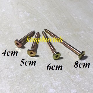 50 con - vít gỗ lục giác chìm - vít lục giác - vít bắt kệ gỗ