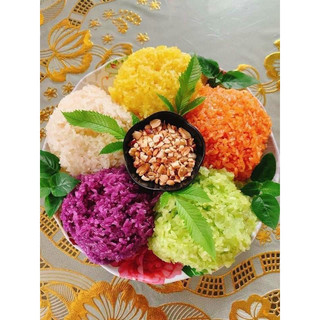 Xôi ngũ sắc đặc sản Tây Bắc