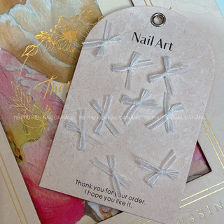 Set nơ lụa-Pk trang trí móng-tib nail