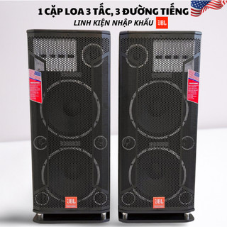 Loa full đôi 3 tấc thùng sơn cao cấp gồm 2 bass 30, 1 loa mid 11,5 và 1 treble kèn array cao cấp