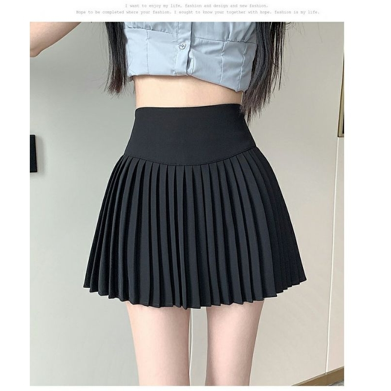 Chân Váy Xếp Ly Xoè Chữ A Váy Ngắn Midi Cao Cấp,Chân Váy Công Sở, Chân Váy Tennis Đẹp Hàn Quốc Năng Động Đen Trắng-034HQ | BigBuy360 - bigbuy360.vn