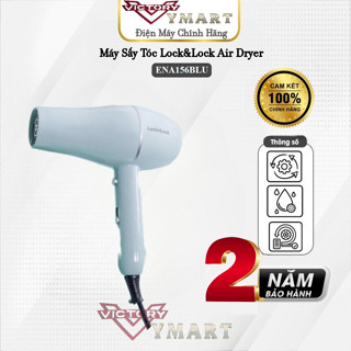 Máy Sấy Tóc LocknLock Air Dryer ENA144BLU (Model Mới) -  Bảo Hành 2 Năm