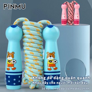 Dây Nhảy trẻ em PINMU Giảm Cân Cho Bé Trai/Gái Thể Dục Cho Bé Cán Gỗ Thể Thao Giảm Cân Lõi Thép