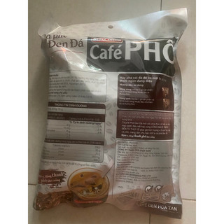 Cà Phê Phố Đen Đá Bịch - Túi 560g - 35 Gói tặng kèm ly kim cương