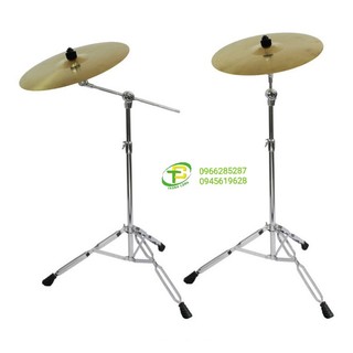 Giá đỡ cymbal cộc đôi, chân xanh pan đánh cajon,chân cymbal chơi trống jazz | Thiết bị Đoàn Đội