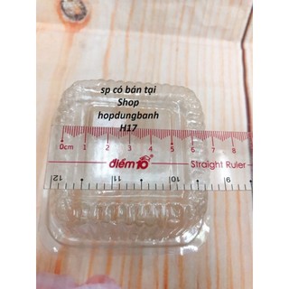 100 hộp đựng bánh h17 - 7cm x 7cm x 8.5cm